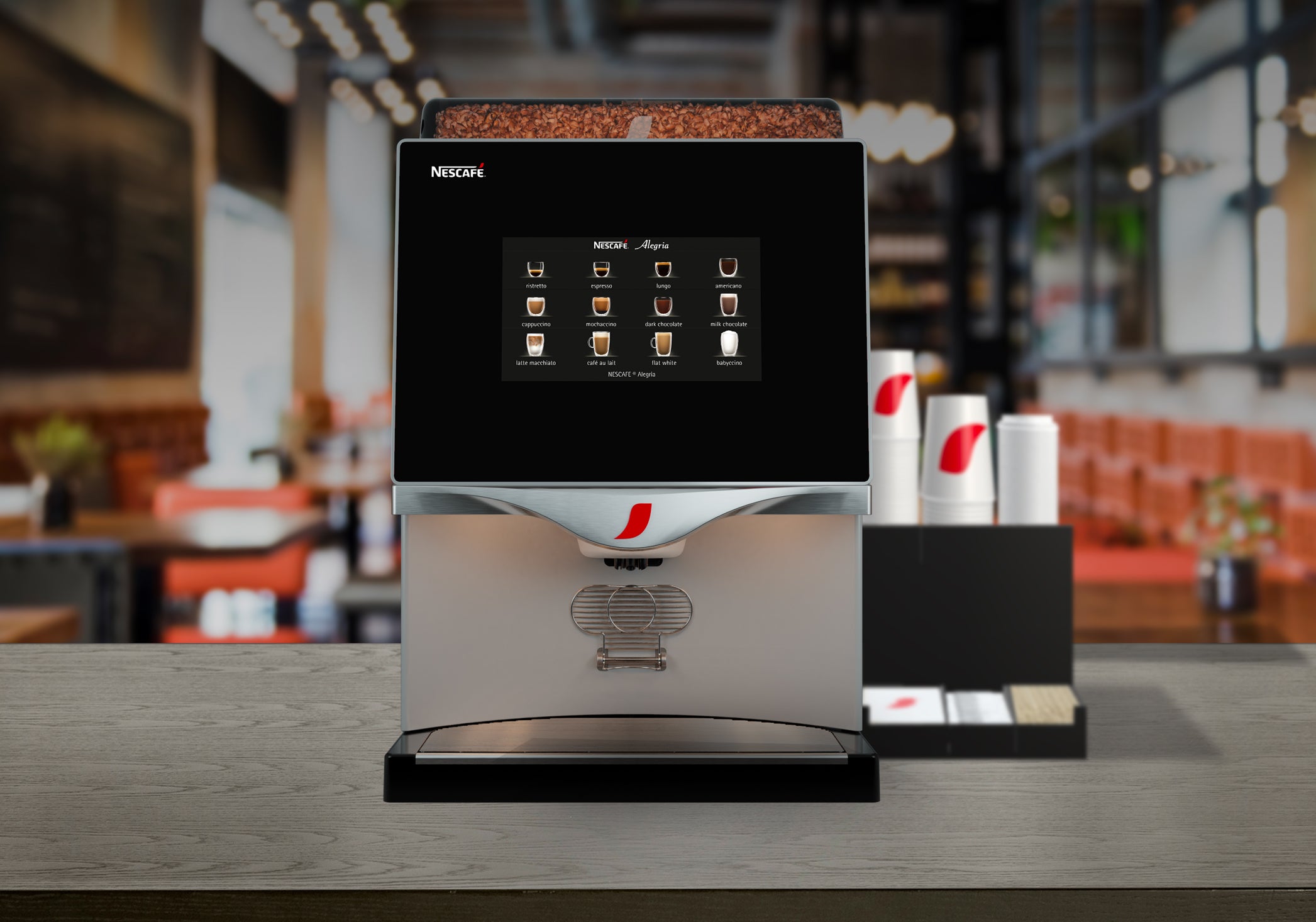 Máquinas de café automáticas NESCAFÉ®. Disponibles en comodato para negocios.