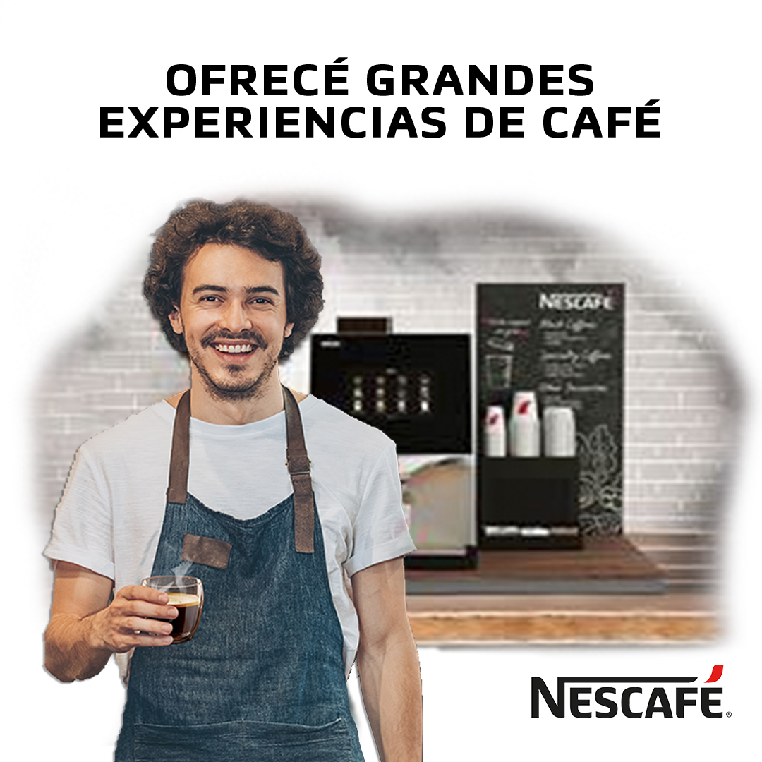 Ofrecé junto a Nescafé grandes experiencias