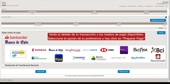 Miniatura de video cómo pagar facturas en el Portal de Nestlé Professional Chile