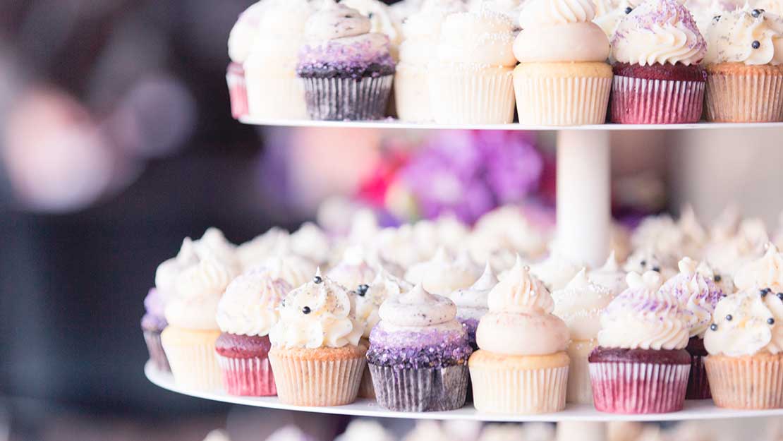 Minicupcakes son postres ideales para obsequiar el día de la madre