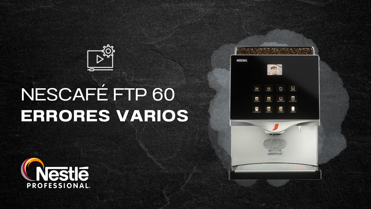 Miniatura de video solución a errores varios de la máquina de café FTP 60 NESCAFÉ®