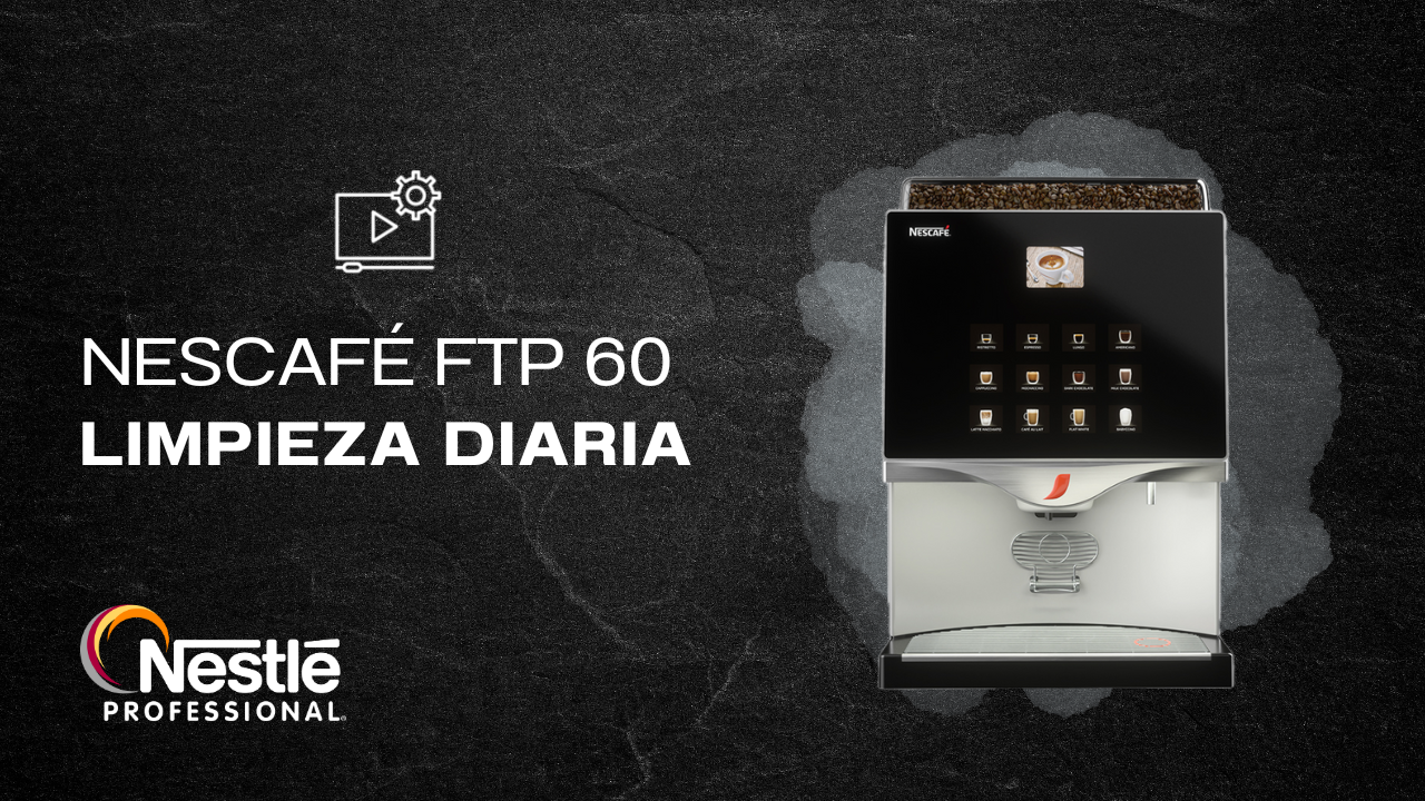 Miniatura de video limpieza diaria de la máquina de café FTP 60 NESCAFÉ®