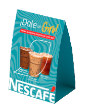 Table Tent Café Frío Nescafé