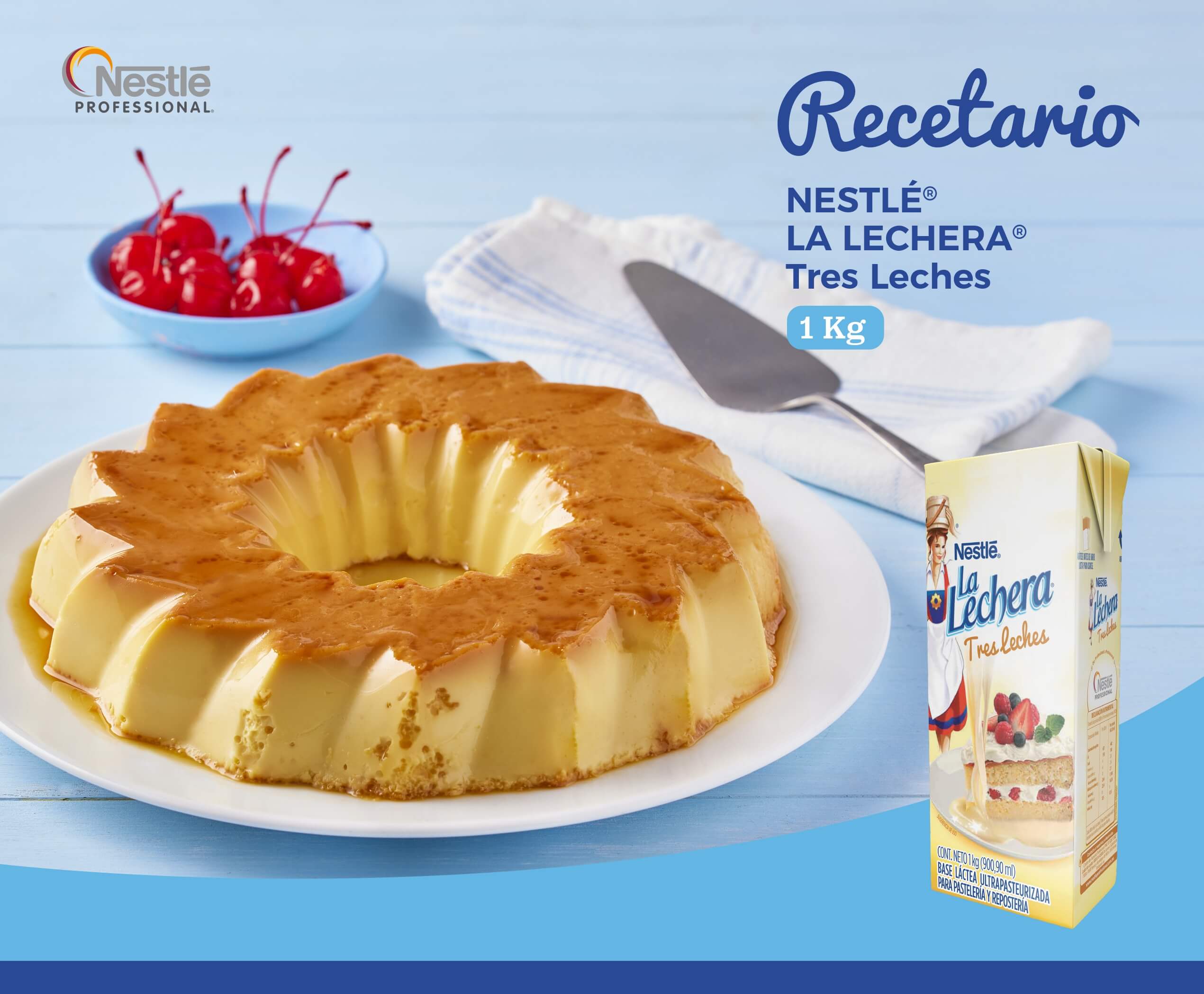 Recetario LA LECHERA® tres leches