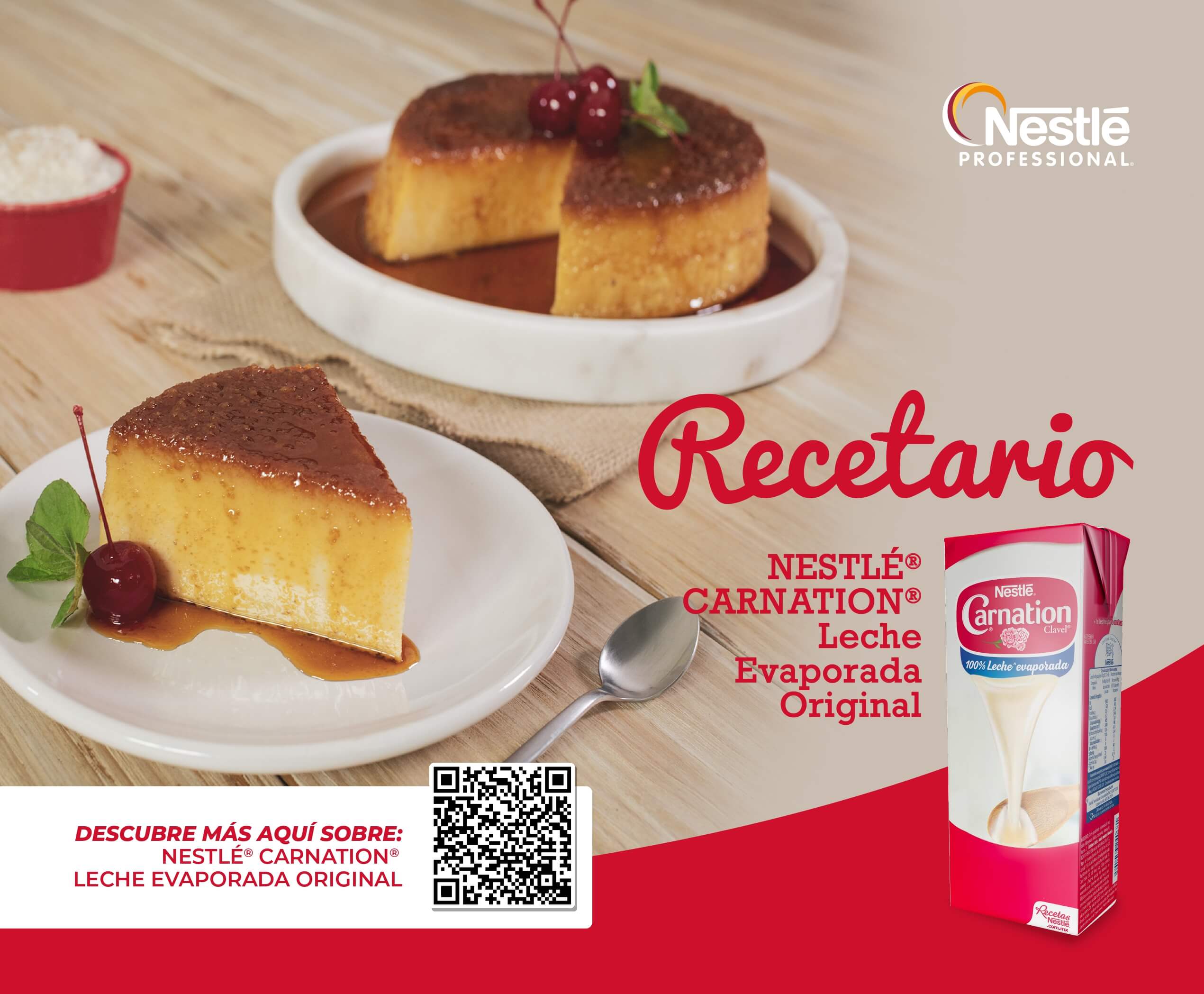 Recetario CARNATION® Leche Evaporada