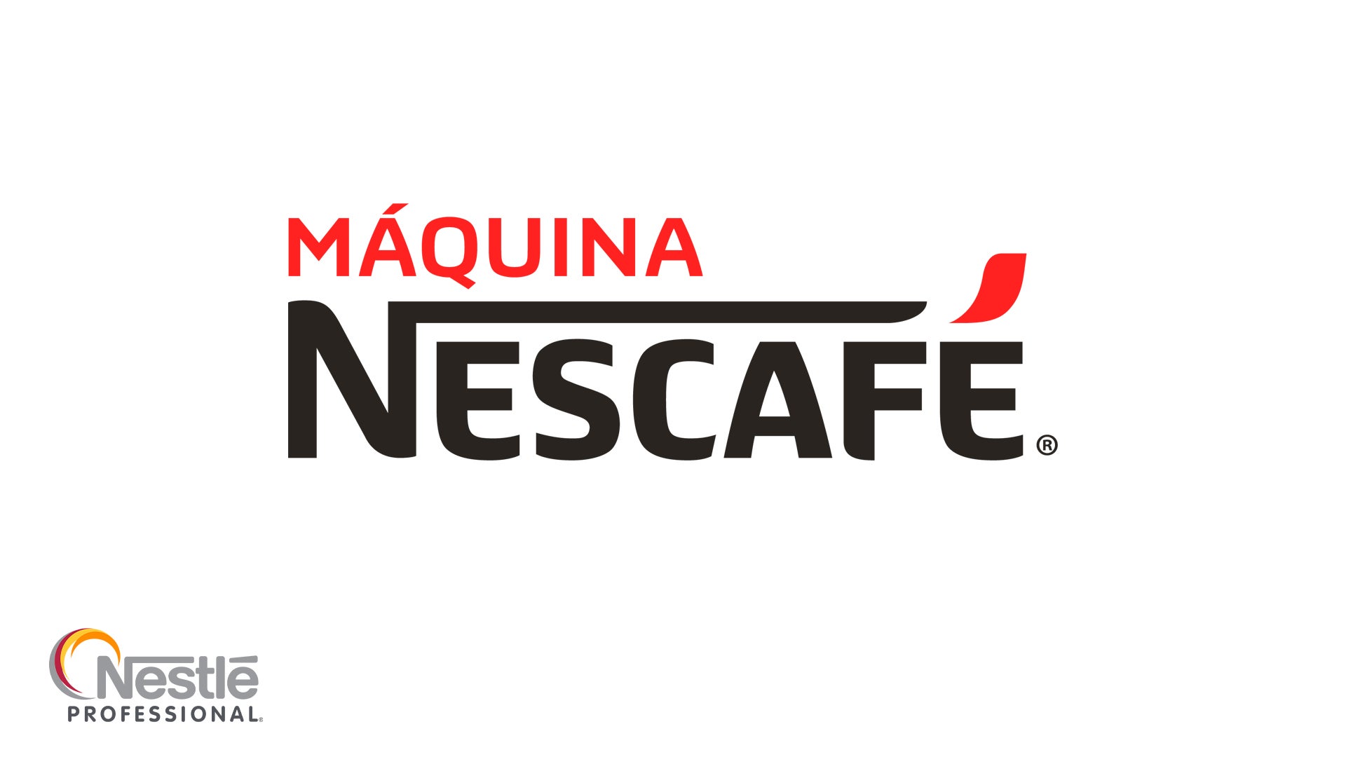Logotipo de Máquina NESCAFÉ® sobre fondo blanco