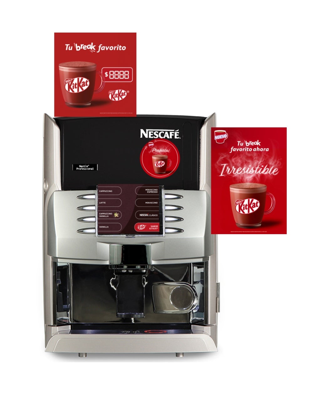 Maquina Kit Kat RHEA 860 KITKAT POP