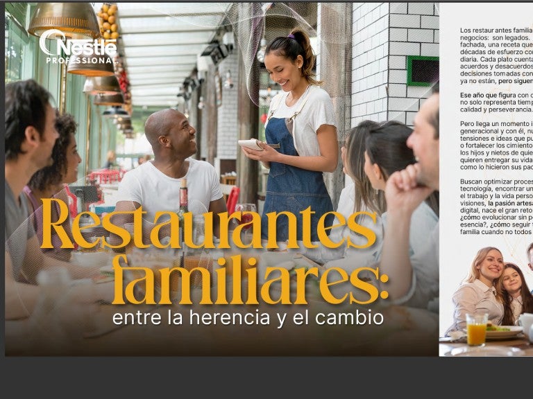 Restaurantes familiares: entre la herencia y el cambio