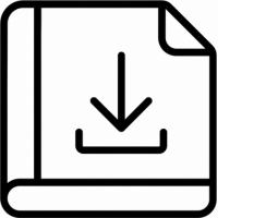Ícono descargar manual