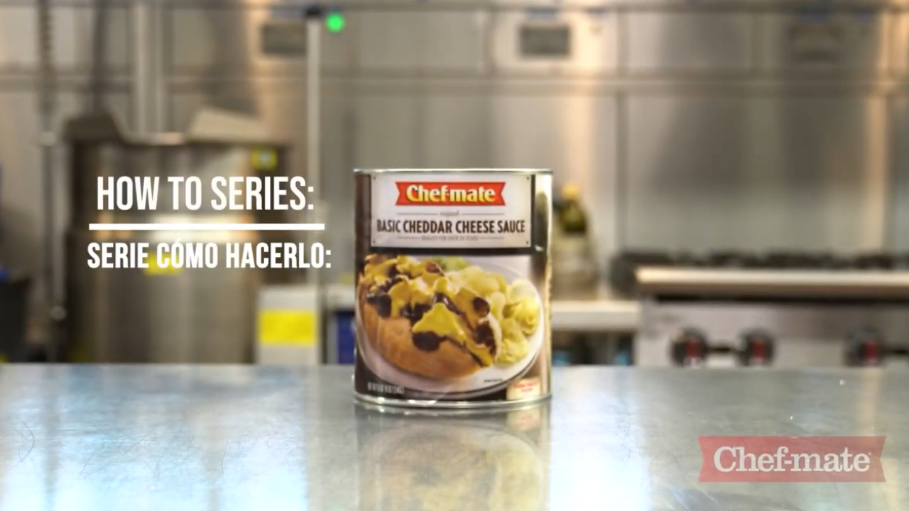 Chef-mate® Salsa de Queso Cheddar Blanco