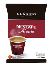 Pack NESCAFÉ® ALEGRIA Clásico 1 kg frente