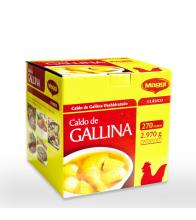 Cubos de caldo de gallina Maggi en caja por 270 unidades