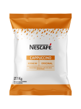 Pack de frente Nescafé Cappuccino Original 1kg