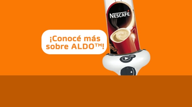 Anuncio: Conoce el dispenser ALDO Nescafé