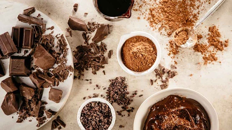 Diversos tipos de chocolate para degustar en el Día Mundial del Cacao