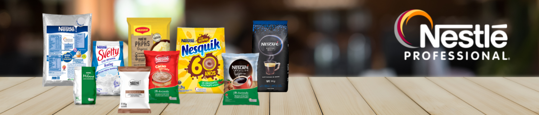 Productos Nestlé Porfessional Argentina. Bolsa Nestle leche condensada, Leche Svelty, Cacao con leche Nestlé y más