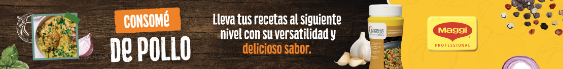 Mini banner que destaca del nuevo Consomé de pollo MAGGI®
