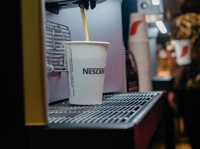 Primer café Nescafé con grano  100% panameño