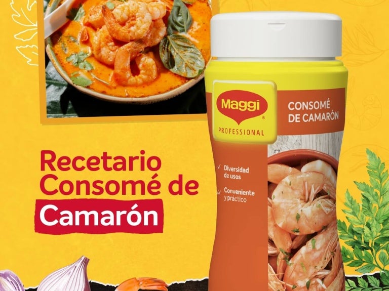 Recetario Consomé de Camarón MAGGI®