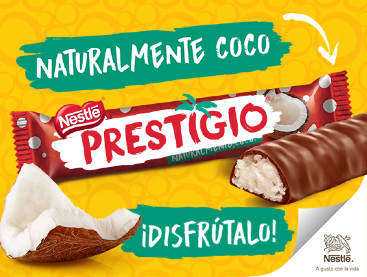 Nestlé PRESTIGIO® Naturalmente coco