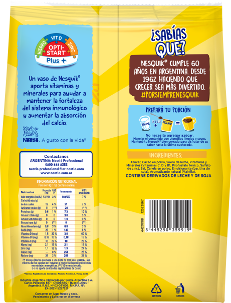 Nesquik 2kg dorso pack