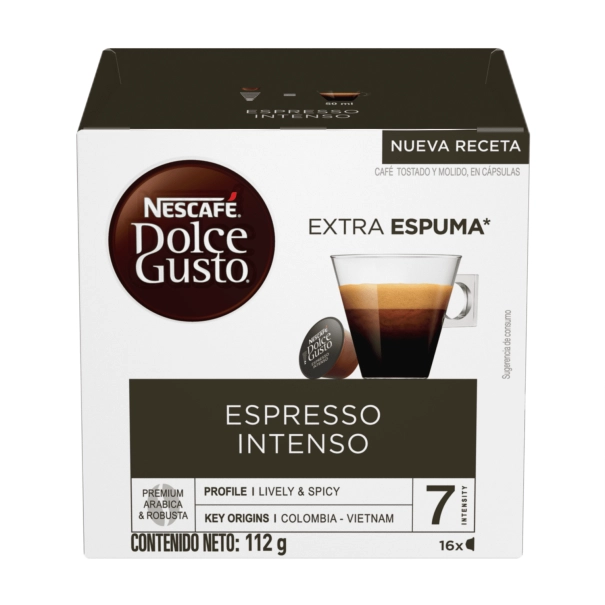 Café NESCAFÉ® Dolce Gusto® Espresso Intenso 16 Cápsulas