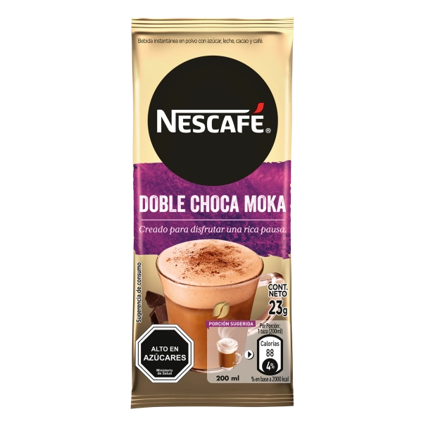 Café NESCAFÉ® Doble Choca Moka 184g 8 sobres