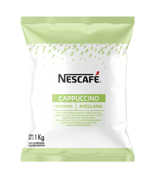 Pack NESCAFÉ CAPPUCCINO AVELLANA 1kg frente