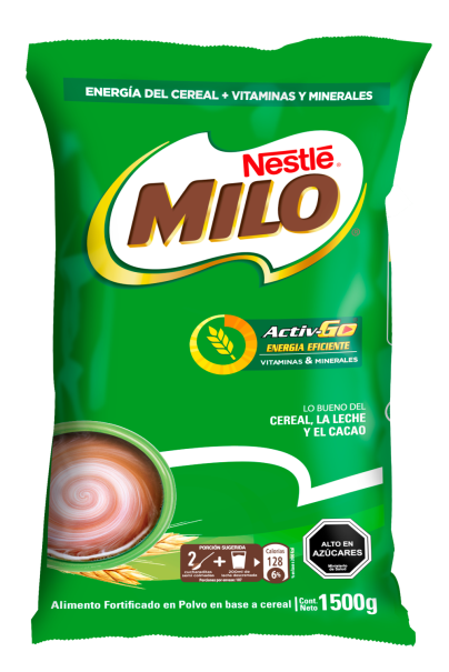 Saborizante para leche MILO® ACTIV-GO® Bolsa 1500g