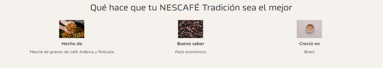 Nescafé Tradición Info