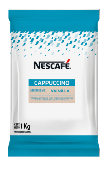 Pack Nescafé Cappuccino Vainilla 1kg