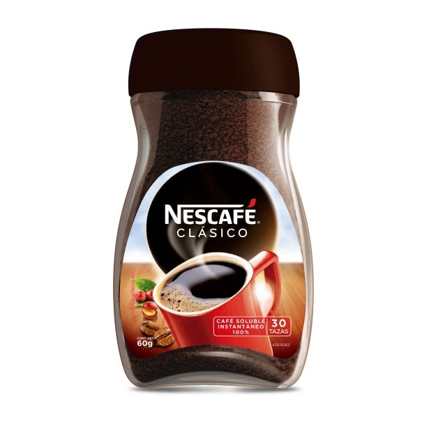 NESCAFÉ® Clásico Café Instantáneo Frasco 12x60g