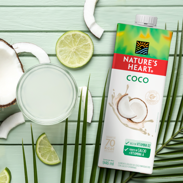 Bebida de coco NATURE'S HEART® caja 946ml