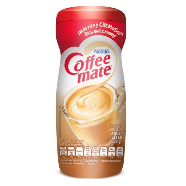 COFFEE-MATE® Original en Polvo Tarro 12x650g