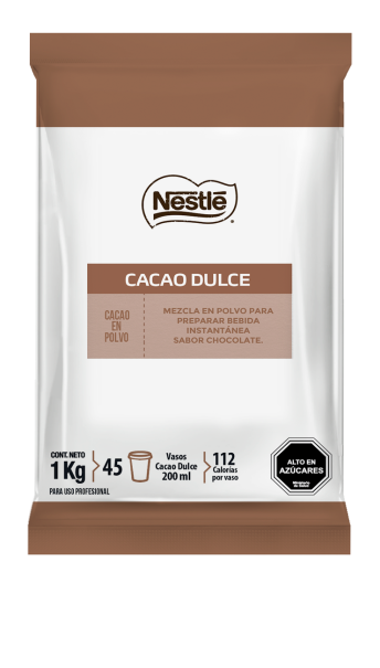 NESCAFÉ® Cacao en Polvo. Bolsa 1kg