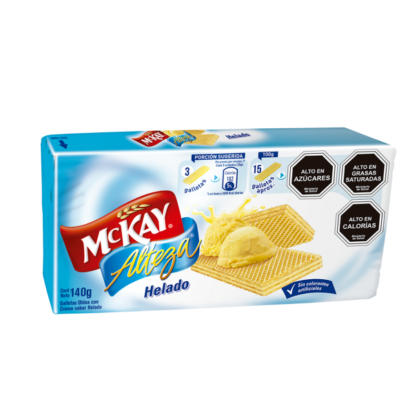 Galleta McKay Alteza Helado en paquete de 140 g