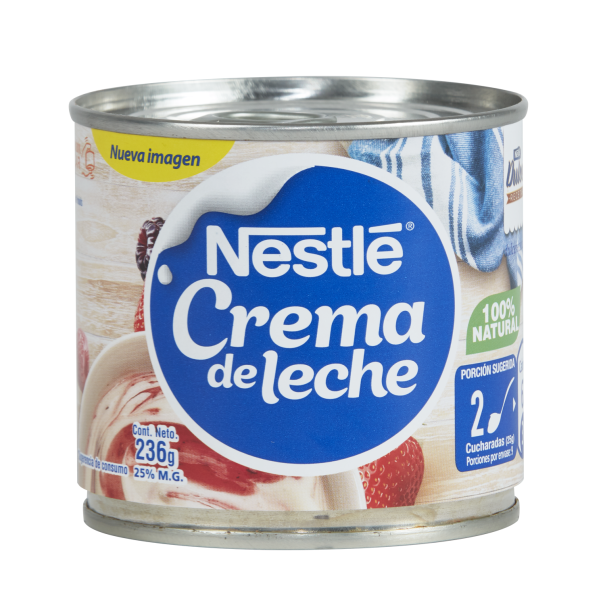 Crema de Leche Nestlé en tarro de 236 g
