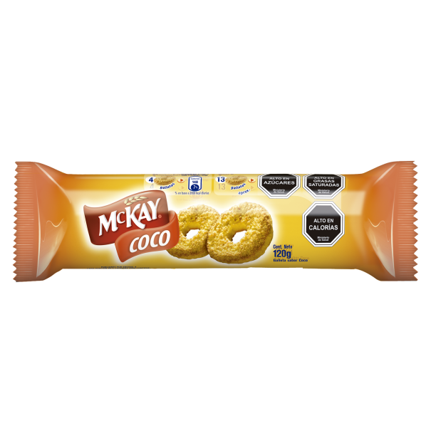 Paquete de Galleta Mckay Coco de 120 g