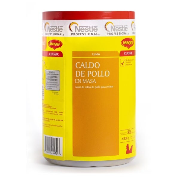 Tarro de Caldo de Pollo en Masa Maggi de 2.5kg