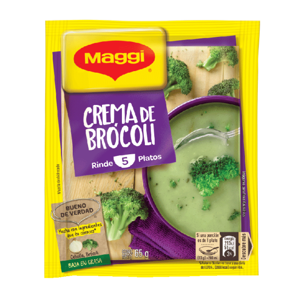 MAGGI® Crema de Brocoli Sobre 12(12x65g)