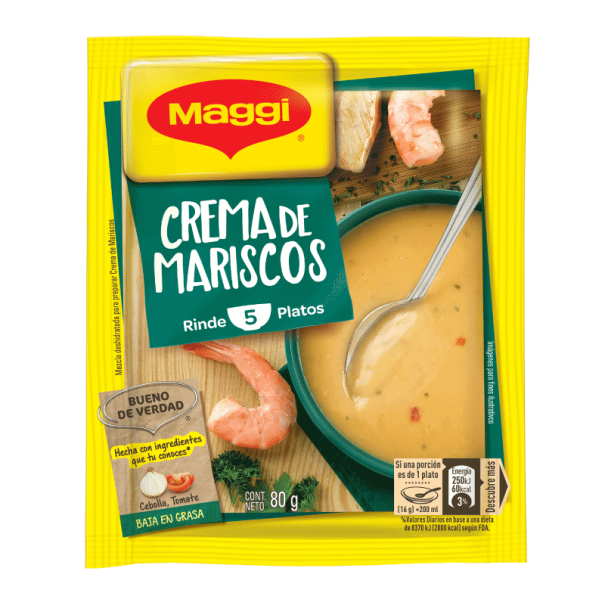 MAGGI® Crema de Mariscos Sobre 80g