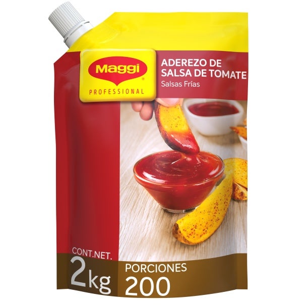 Aderezo de Salsa de Tomate Maggi en doypack de 2 kg