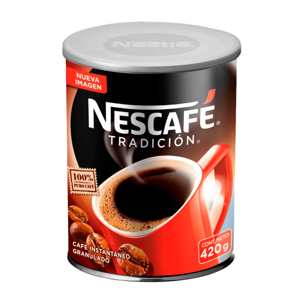 camisa Mercado frío Conoce NESCAFÉ TRADICIÓN LATA X 420g | Nestlé Professional