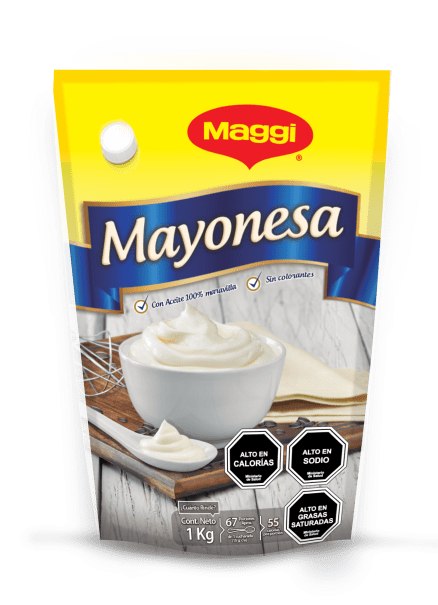 Mayonesa Maggi en bolsa doypack de 1 Kg