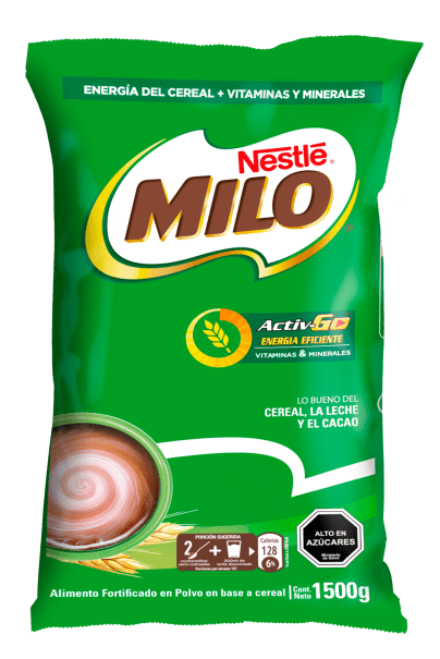 Saborizante para leche MILO® ACTIV-GO® Bolsa 1500g