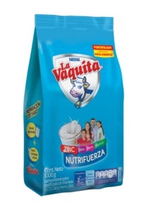 Leche en Polvo La Vaquita en bolsa de 1 kg