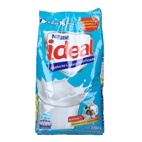 Bolsa de Leche en Polvo Ideal de 2.2kg