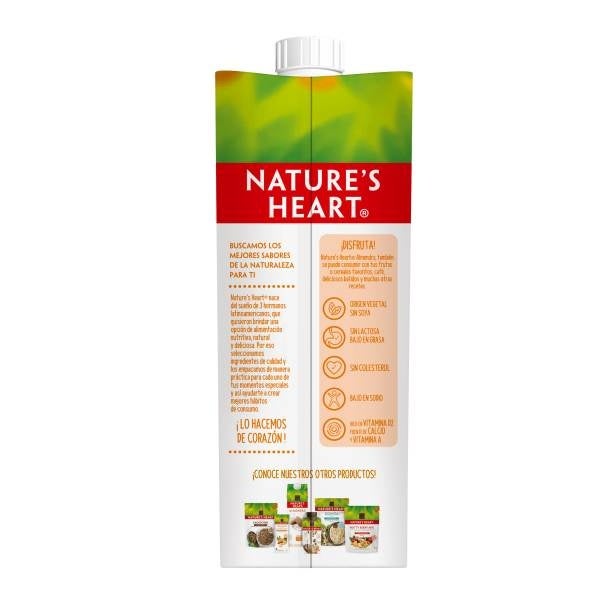 Bebida de almendras NATURE'S HEART® en caja 946ml