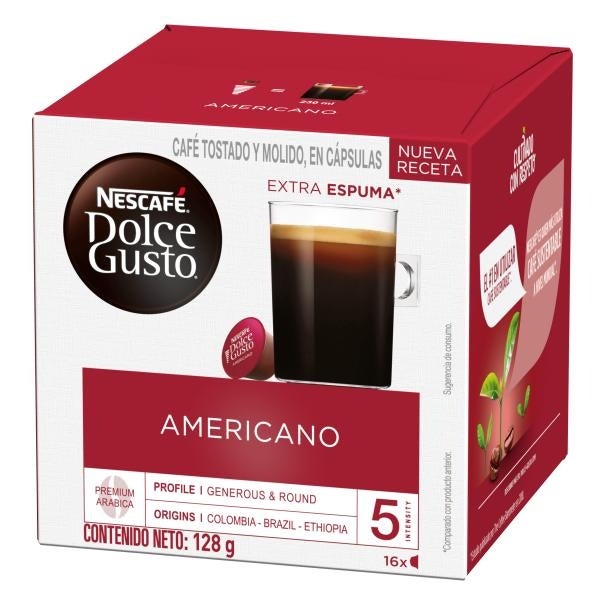 NESCAFÉ® Dolce Gusto® Americano Caja 16 Cápsulas