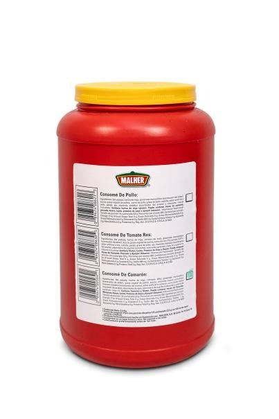  MALHER® Consomé de Camarón 6x2.3kg